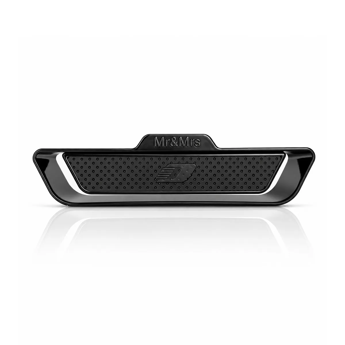 EVO Perforated leather - Glossy Black / Essential Wood