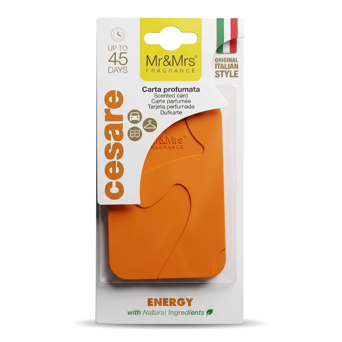 Cesare Card Orange