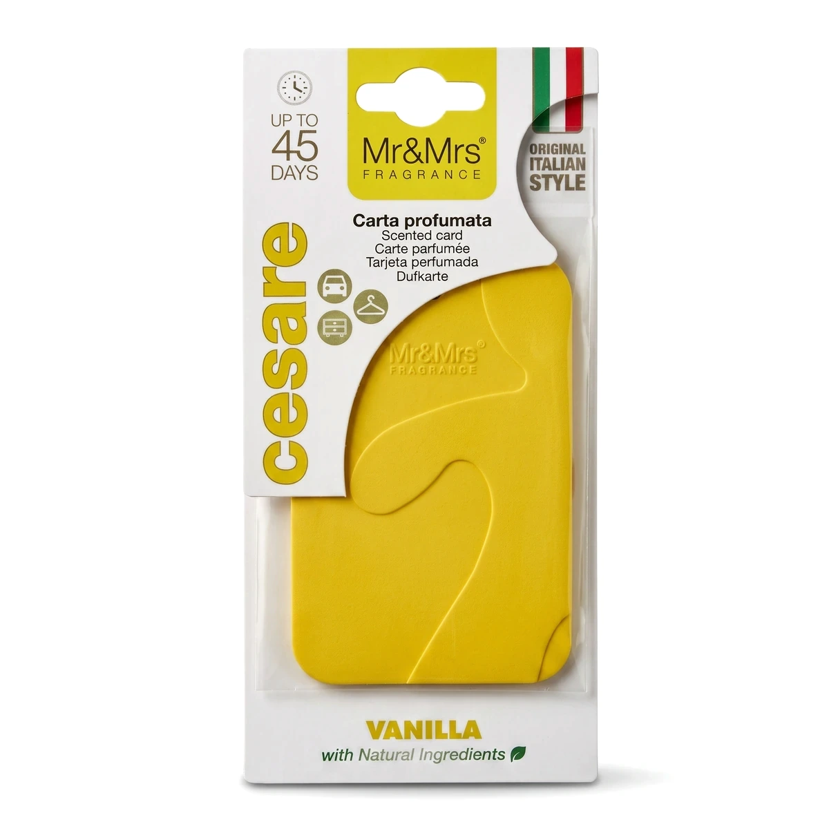Cesare Card Yellow