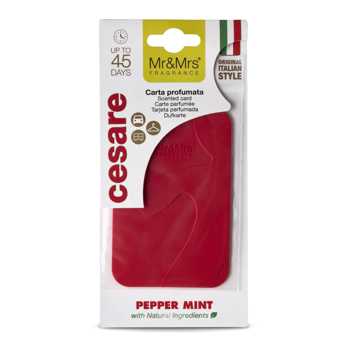 Cesare Card Red